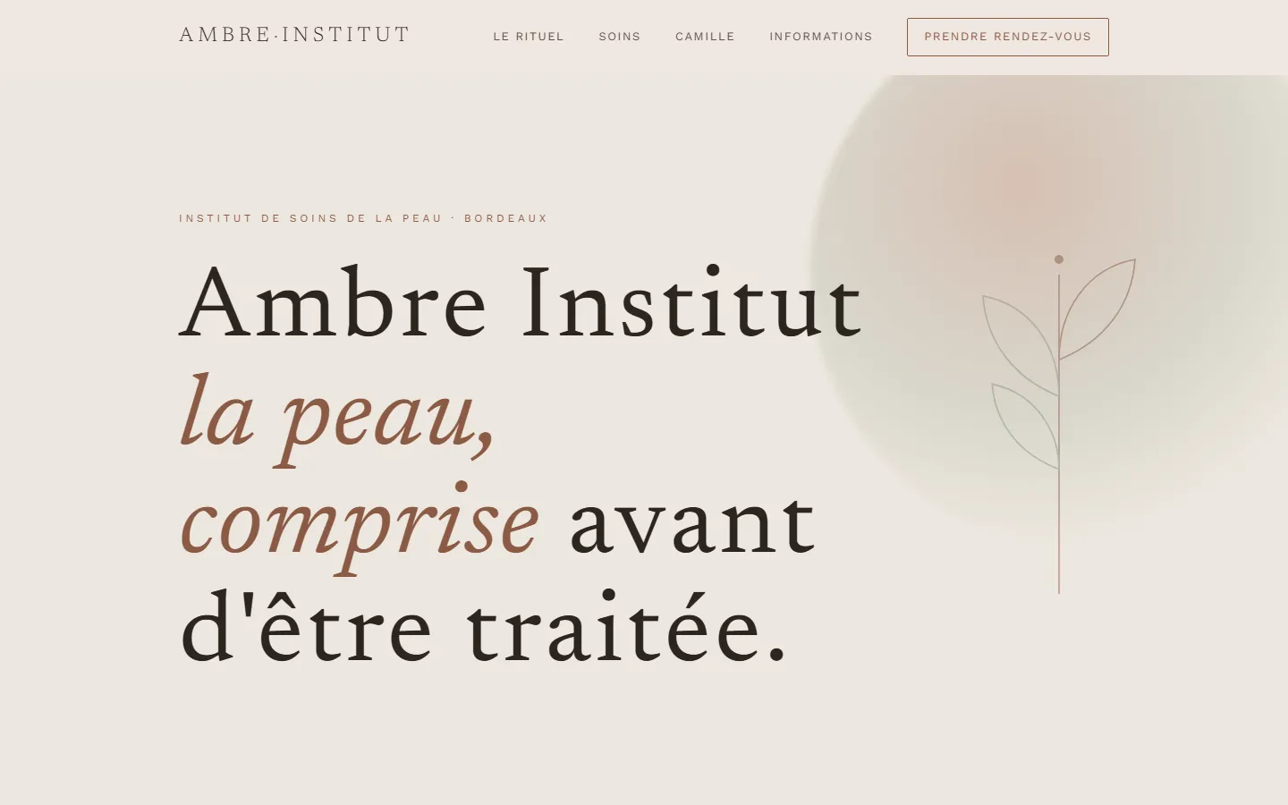 Institut de soins de la peau