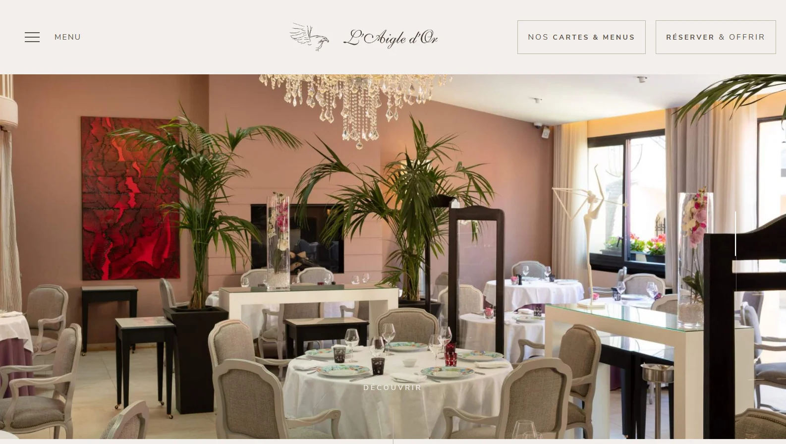 Avant — ancien site du restaurant